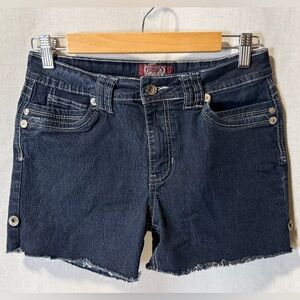 Angels Dark Indigo Jean Shorts